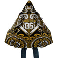 Custom Aotearoa Ngai Te Rangi Cloak Maori Tribal Pattern