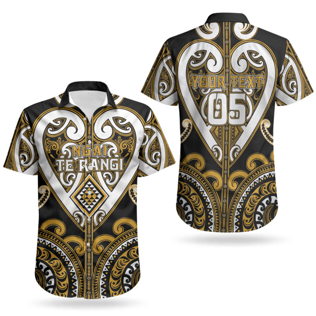 Custom Aotearoa Ngai Te Rangi Couples Matching Summer Maxi Dress and Hawaiian Shirt Maori Tribal Pattern