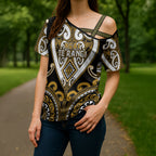 Custom Aotearoa Ngai Te Rangi Cross Shoulder Shirt Maori Tribal Pattern