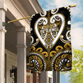 Aotearoa Ngai Te Rangi Garden Flag Maori Tribal Pattern