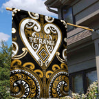 Aotearoa Ngai Te Rangi Garden Flag Maori Tribal Pattern