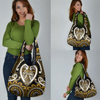 Aotearoa Ngai Te Rangi Grocery Bag Maori Tribal Pattern