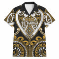 Custom Aotearoa Ngai Te Rangi Hawaiian Shirt Maori Tribal Pattern