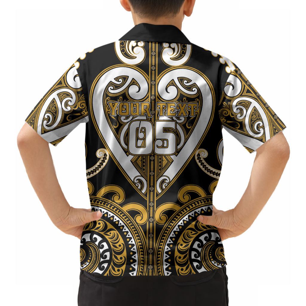 Custom Aotearoa Ngai Te Rangi Hawaiian Shirt Maori Tribal Pattern