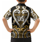 Custom Aotearoa Ngai Te Rangi Hawaiian Shirt Maori Tribal Pattern