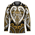 Custom Aotearoa Ngai Te Rangi Hockey Jersey Maori Tribal Pattern