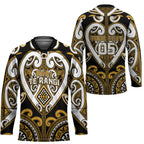 Custom Aotearoa Ngai Te Rangi Hockey Jersey Maori Tribal Pattern