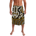 Custom Aotearoa Ngai Te Rangi Lavalava Maori Tribal Pattern