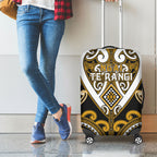 Aotearoa Ngai Te Rangi Luggage Cover Maori Tribal Pattern