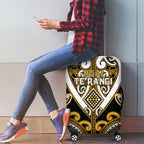 Aotearoa Ngai Te Rangi Luggage Cover Maori Tribal Pattern