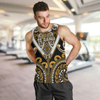 Custom Aotearoa Ngai Te Rangi Men Tank Top Maori Tribal Pattern
