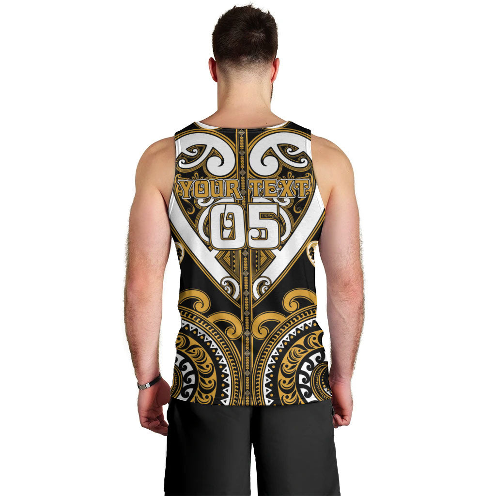 Custom Aotearoa Ngai Te Rangi Men Tank Top Maori Tribal Pattern
