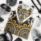 Custom Aotearoa Ngai Te Rangi Men Tank Top Maori Tribal Pattern