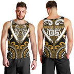 Custom Aotearoa Ngai Te Rangi Men Tank Top Maori Tribal Pattern
