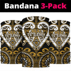 Aotearoa Ngai Te Rangi Neck Gaiter Maori Tribal Pattern