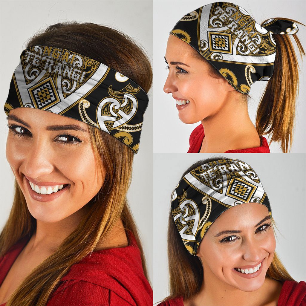 Aotearoa Ngai Te Rangi Neck Gaiter Maori Tribal Pattern