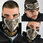 Aotearoa Ngai Te Rangi Neck Gaiter Maori Tribal Pattern