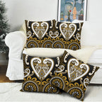 Aotearoa Ngai Te Rangi Pillow Cover Maori Tribal Pattern