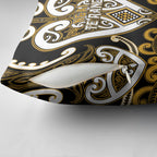 Aotearoa Ngai Te Rangi Pillow Cover Maori Tribal Pattern