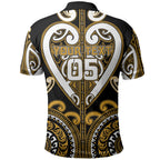 Custom Aotearoa Ngai Te Rangi Polo Shirt Maori Tribal Pattern