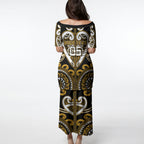 Custom Aotearoa Ngai Te Rangi Puletasi Maori Tribal Pattern