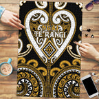 Aotearoa Ngai Te Rangi Puzzle Maori Tribal Pattern