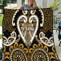 Aotearoa Ngai Te Rangi Quilt Maori Tribal Pattern