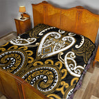 Aotearoa Ngai Te Rangi Quilt Maori Tribal Pattern
