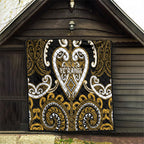 Aotearoa Ngai Te Rangi Quilt Maori Tribal Pattern
