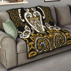 Aotearoa Ngai Te Rangi Quilt Maori Tribal Pattern