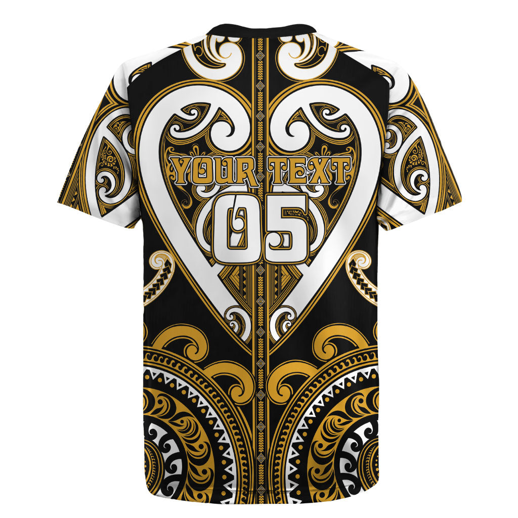 Custom Aotearoa Ngai Te Rangi Rugby Jersey Maori Tribal Pattern