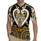 Custom Aotearoa Ngai Te Rangi Rugby Jersey Maori Tribal Pattern