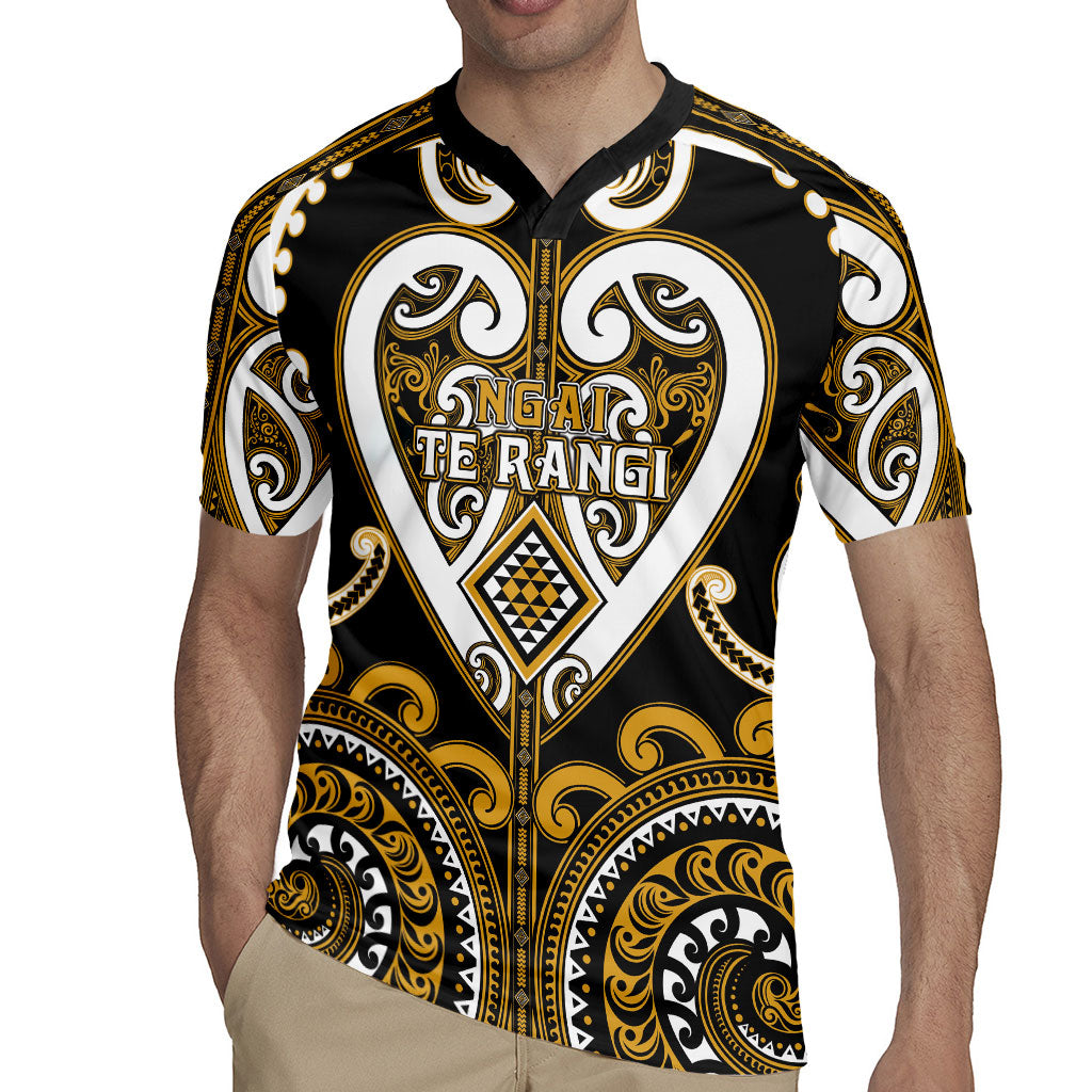 Custom Aotearoa Ngai Te Rangi Rugby Jersey Maori Tribal Pattern