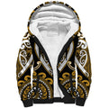 Custom Aotearoa Ngai Te Rangi Sherpa Hoodie Maori Tribal Pattern