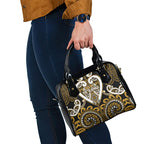 Aotearoa Ngai Te Rangi Shoulder Handbag Maori Tribal Pattern