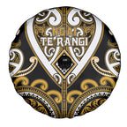 Aotearoa Ngai Te Rangi Spare Tire Cover Maori Tribal Pattern