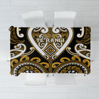 Aotearoa Ngai Te Rangi Tablecloth Maori Tribal Pattern