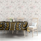 Aotearoa Ngai Te Rangi Tablecloth Maori Tribal Pattern