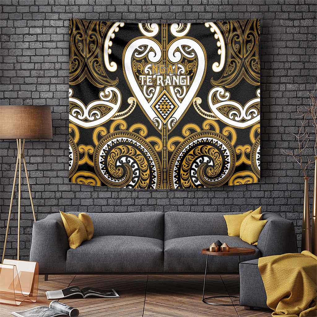 Aotearoa Ngai Te Rangi Tapestry Maori Tribal Pattern