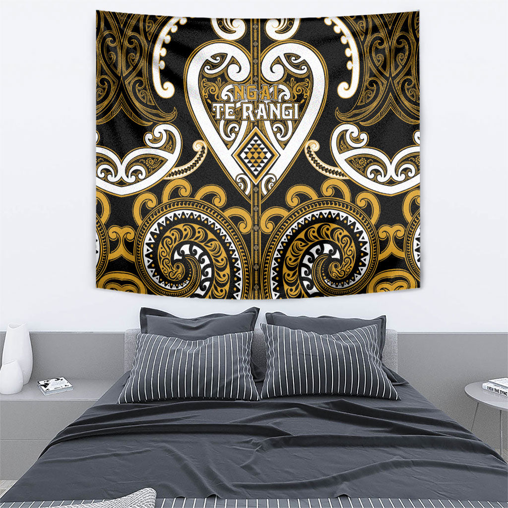 Aotearoa Ngai Te Rangi Tapestry Maori Tribal Pattern