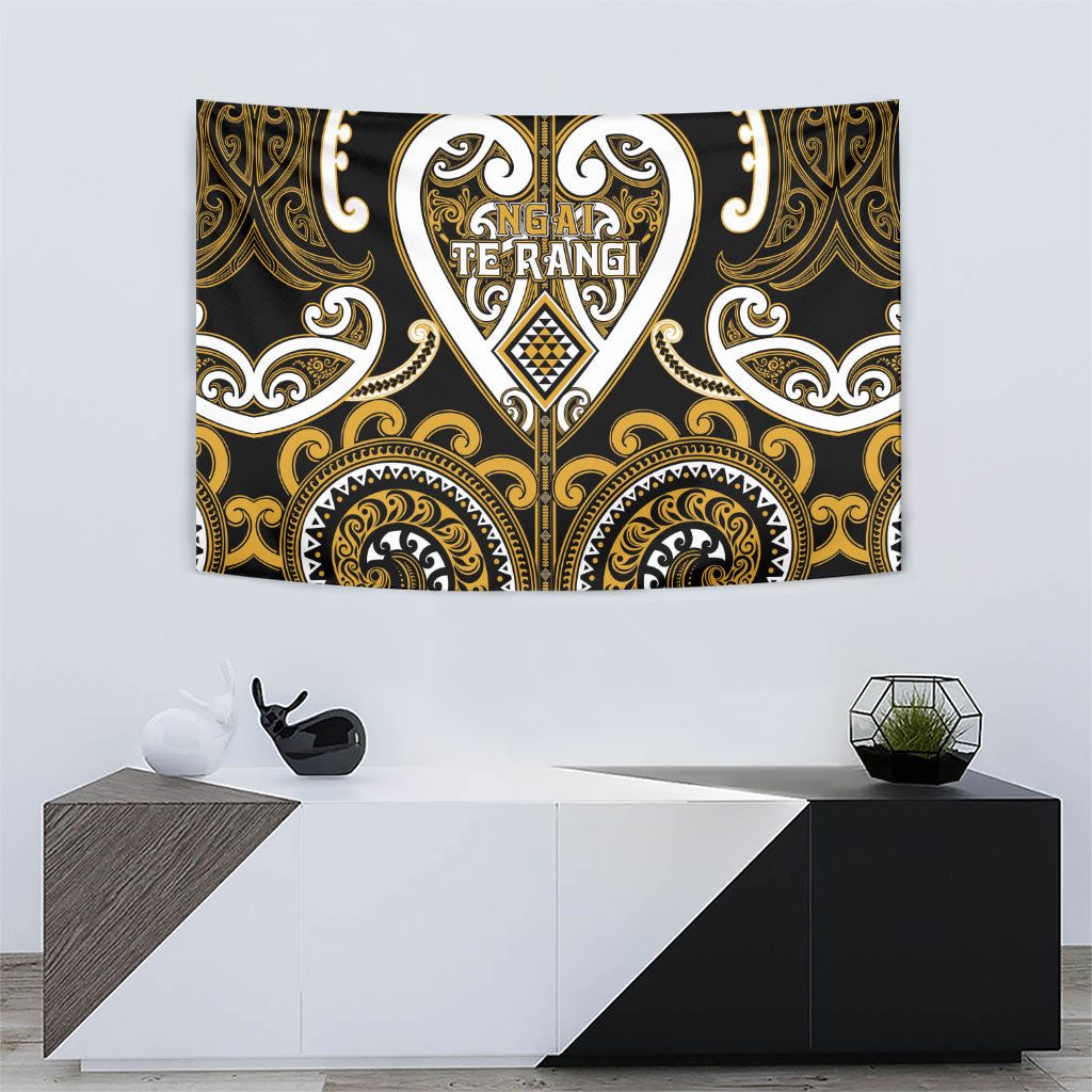 Aotearoa Ngai Te Rangi Tapestry Maori Tribal Pattern