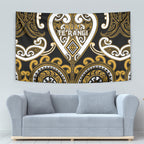 Aotearoa Ngai Te Rangi Tapestry Maori Tribal Pattern