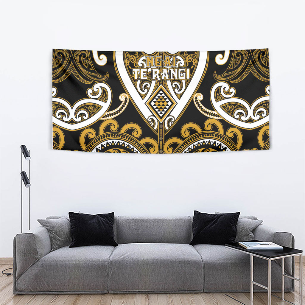 Aotearoa Ngai Te Rangi Tapestry Maori Tribal Pattern