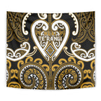 Aotearoa Ngai Te Rangi Tapestry Maori Tribal Pattern