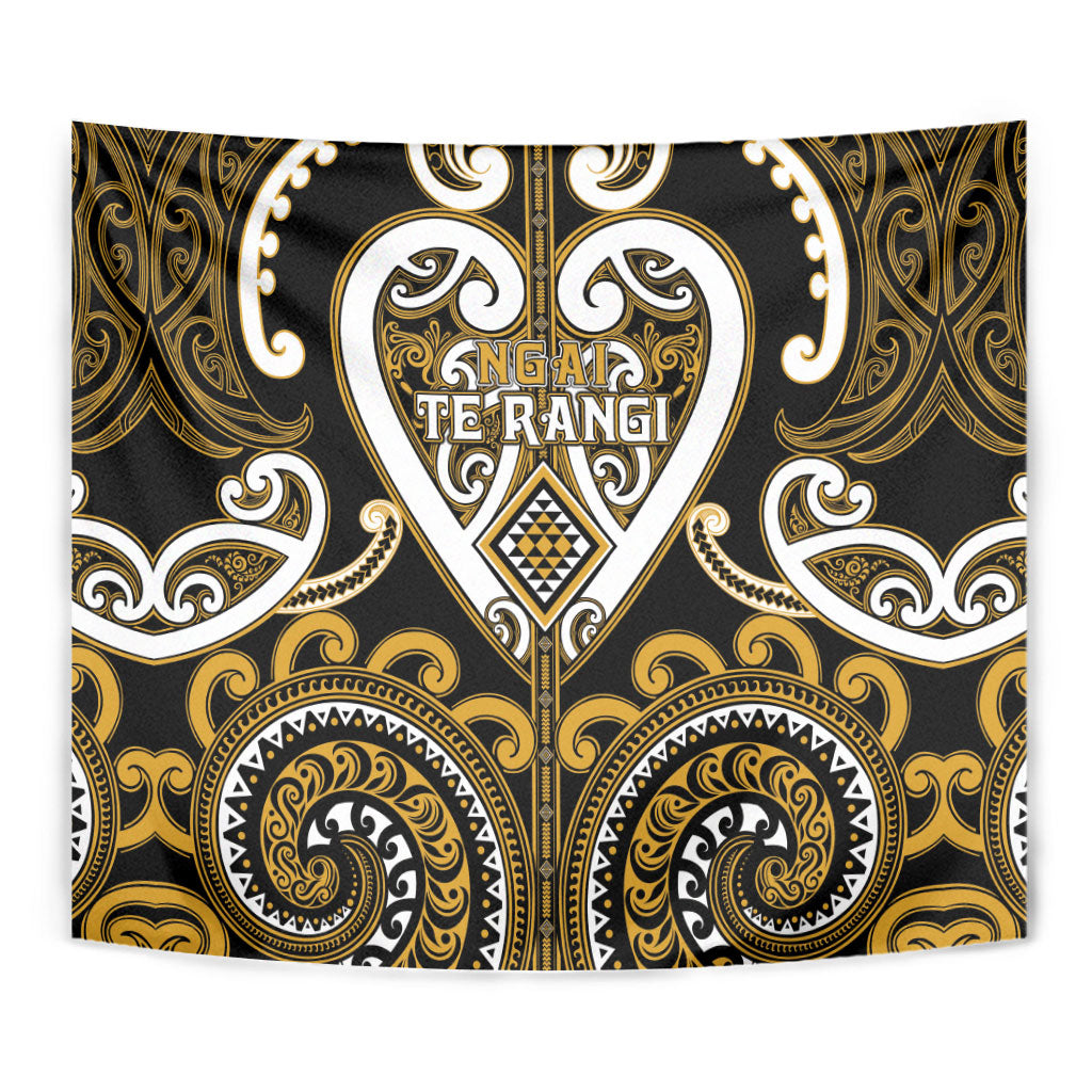 Aotearoa Ngai Te Rangi Tapestry Maori Tribal Pattern