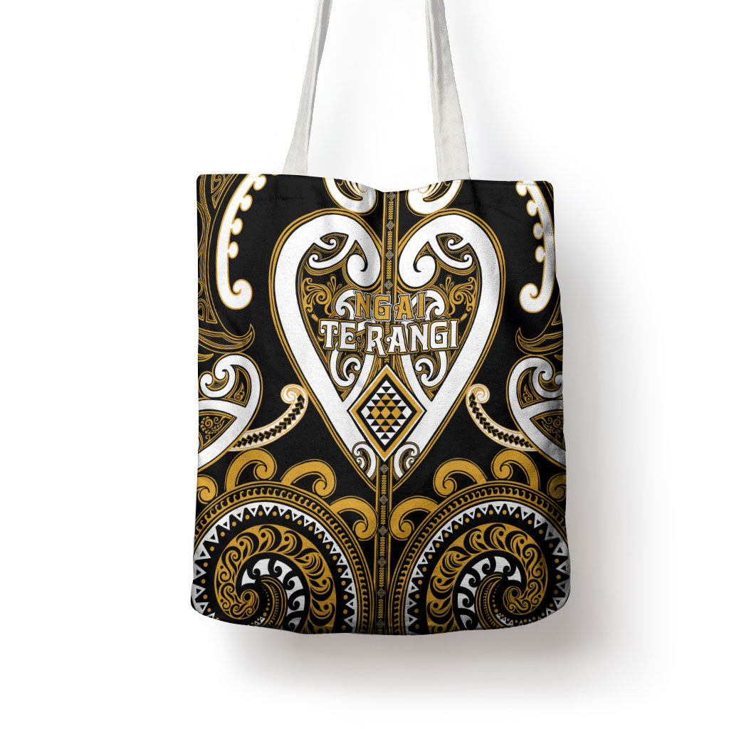 Aotearoa Ngai Te Rangi Tote Bag Maori Tribal Pattern