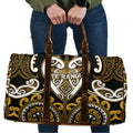 Aotearoa Ngai Te Rangi Travel Bag Maori Tribal Pattern