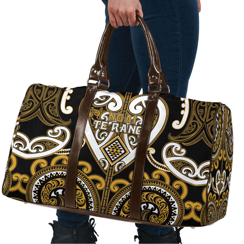 Aotearoa Ngai Te Rangi Travel Bag Maori Tribal Pattern
