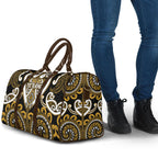 Aotearoa Ngai Te Rangi Travel Bag Maori Tribal Pattern