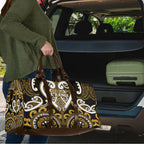 Aotearoa Ngai Te Rangi Travel Bag Maori Tribal Pattern